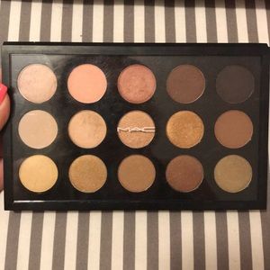 MAC eye shadow x 15 warm neautral palette